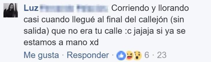 comentario en facebook chica 