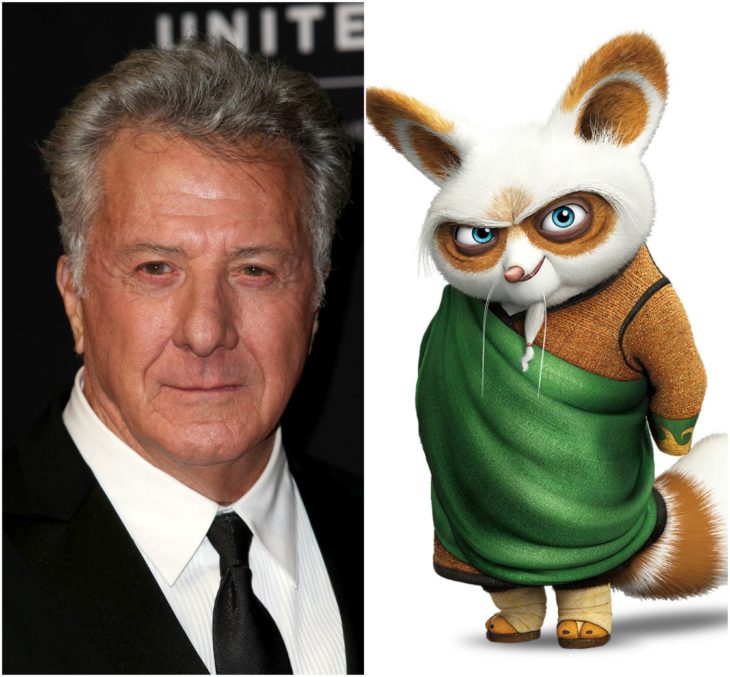 personajes inspirados en famosos dustin hoffman