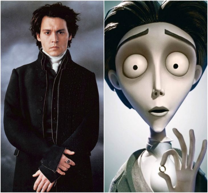 personajes inspirados en famosos johnny depp