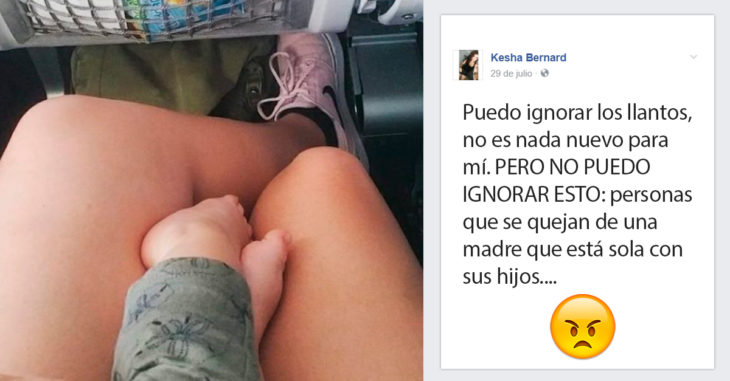 Esta mujer tuvo lo que el resto de pasajeros no: compasión