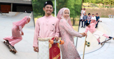 Realizan genial sesión de boda en un skate park; es lo más épico que verás hoy