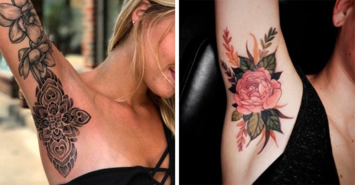 15 Tatuajes en la axila que te van a enamorar