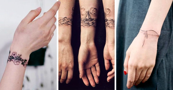 25 Tatuajes de brazaletes que definitivamente querrás hacerte