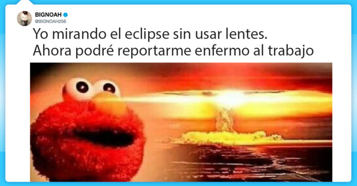 15 Divertidas reacciones sobre el eclipse solar que no requieren de gafas espaciales para verlos