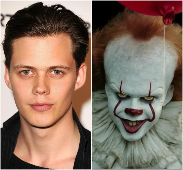 Bill Skarsgård como el payaso Pennywise 