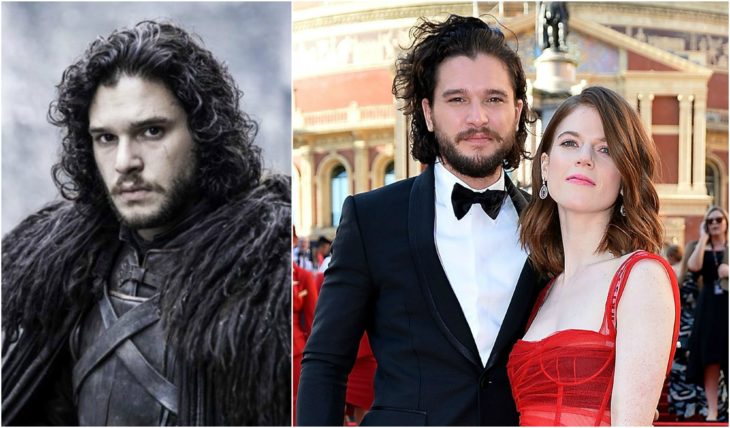 jon snow kit harington y rose leslie