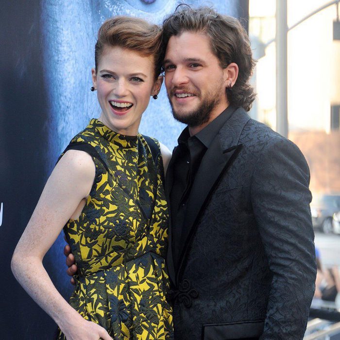 rose leslie y kit harington