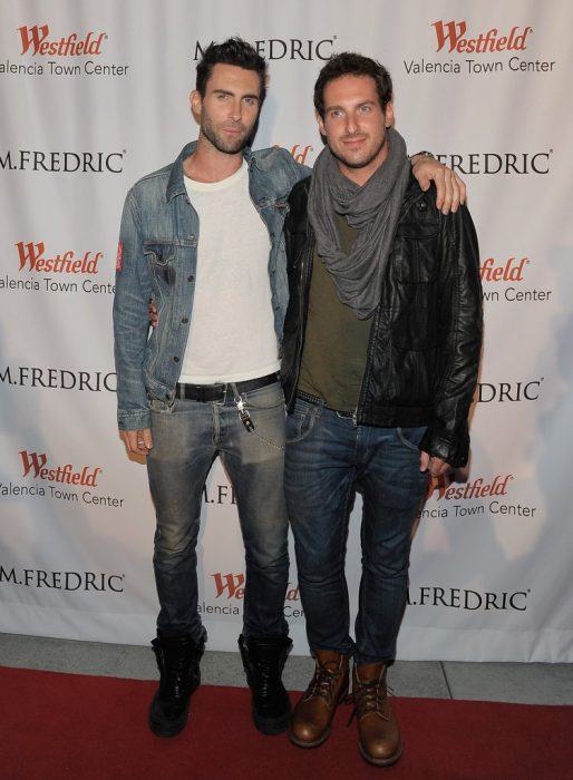 Adam Levine y su hermano Michael Levine