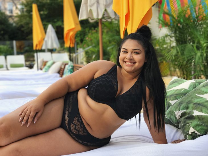 diana sirokai plus size bañador