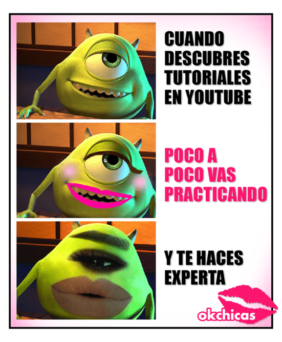 ok chicas memes maquillaje