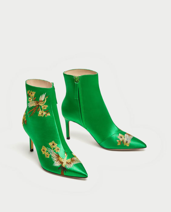 Botines verdes