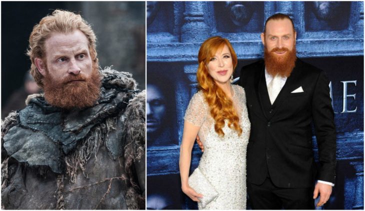 tormund, Kristofer Hivju y Gry Molvær