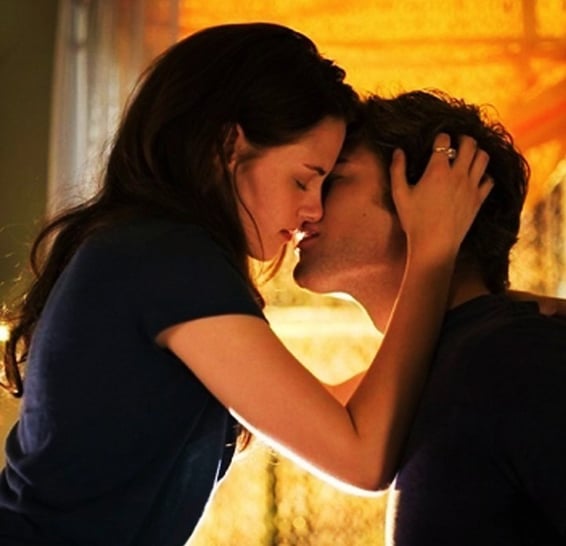 crepusculo beso