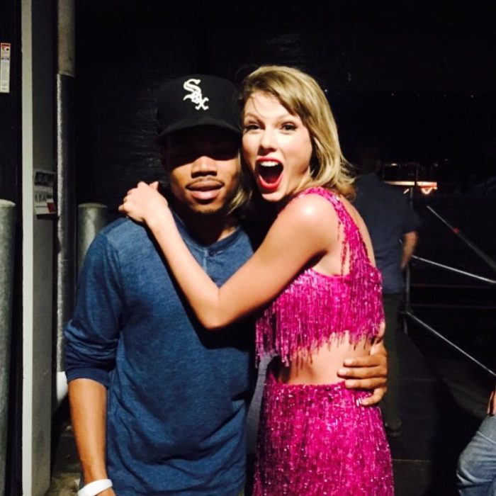 taylor conoce a chance the rapper