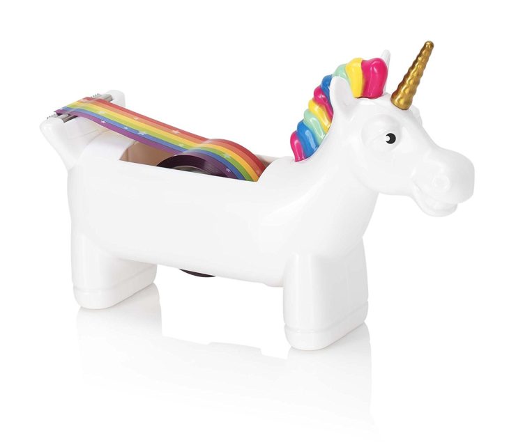 dispensador de cinta de unicornio