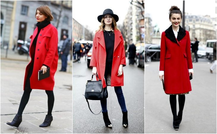 abrigo rojo