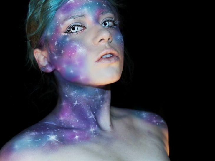 maquillaje galactico