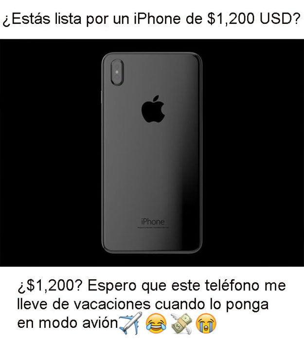 reacciones iphone x