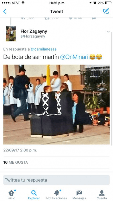 disfraz de bota