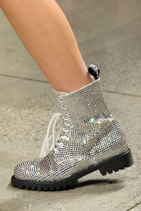 JEREMY SCOTT botas de brillos