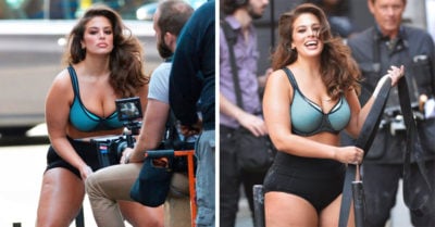 Ashley Graham muestra celulitis y cero pudor en sesión fotográfica por las calles de Nueva York