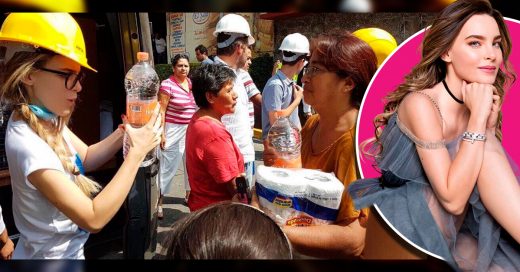 Belinda está ayudando a las victimas del sismo en México; Internet aplaude su hazaña