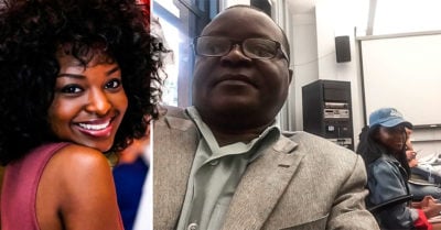 Quedó atrapado en la universidad de su hija a causa del huracán; ahora él la trollea en clase