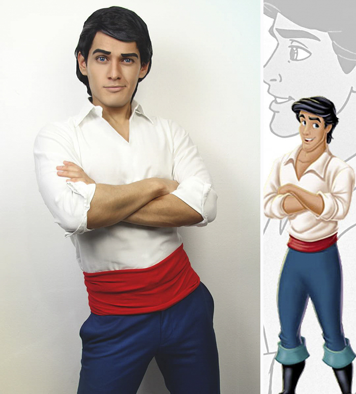 Este chico se convierte en cualquier personaje de Disney