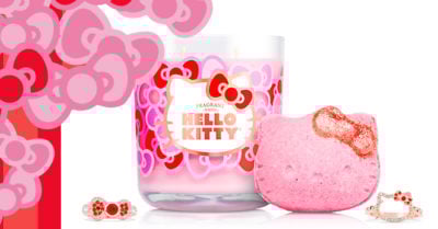 Conoce las bombas de baño de Hello Kitty; ¡revelan anillos sorpresa cuando se disuelven!