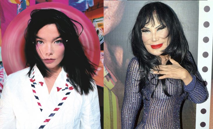 Comparación de bjork y lyn may