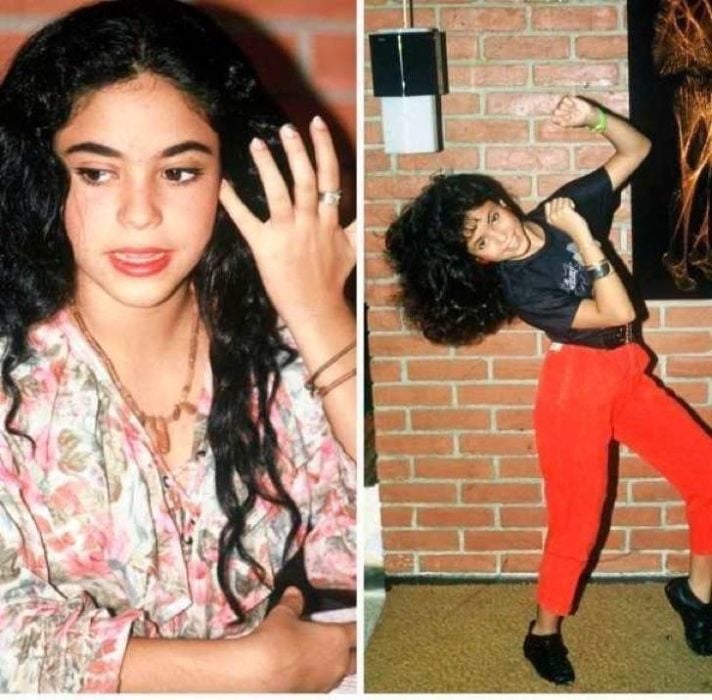 Fotos de Shakira cuando era joven 