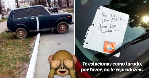 Graciosas venganzas contra las personas que no se saben estacionar