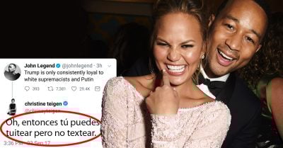 Chrissy trollea a John Legend por NO responder mensaje: pasa hasta en los matrimonios famosos