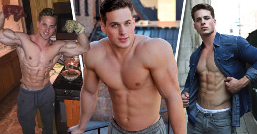 Nick Sandell es el modelo más HOT de Internet; parece esculpido por los Dioses