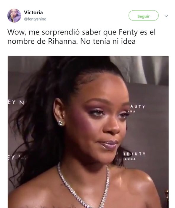 Comentarios en twwiter sobre el nombre real de Rihanna 