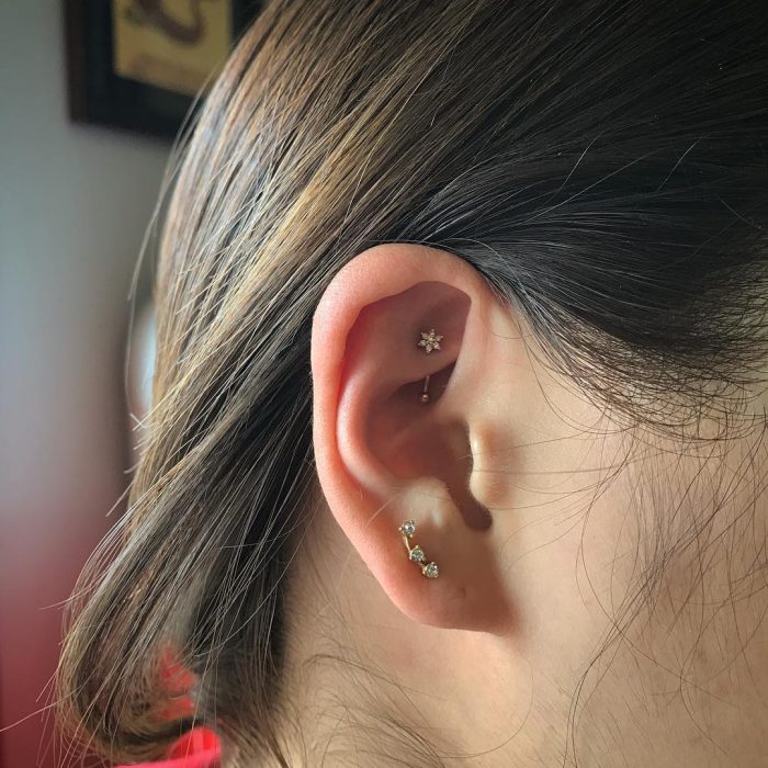 aretes pequeños de fantasía