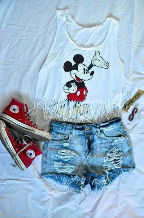 outfit con short