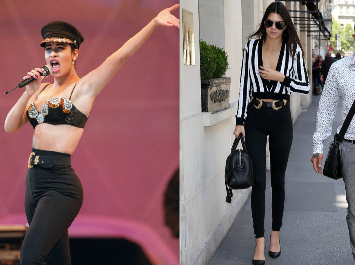 Comparación ropa de selena en el pasado y la ropa actual