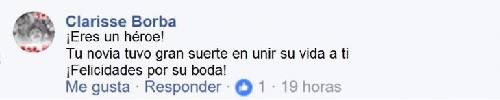 comentario en facebook