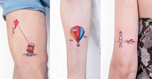 15 Tatuajes creados por el artista Ahmet Cambaz que son perfectos