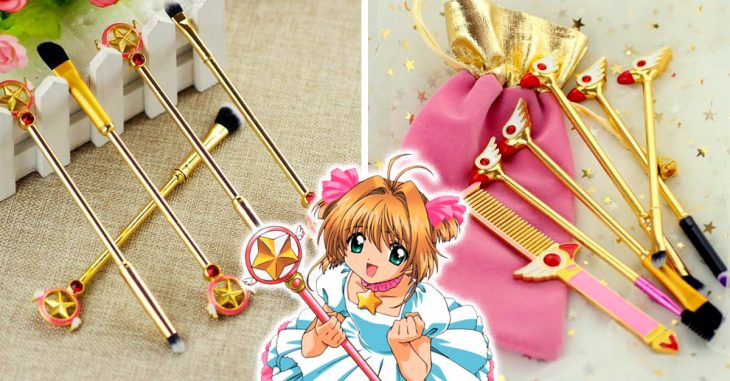 Este set de brochas de Sakura Cardcaptor son todo lo que las fans habían soñado