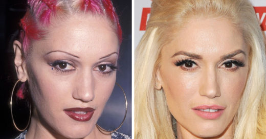 15 Sorprendentes antes y después de las cejas de las famosas