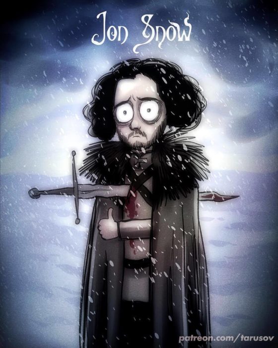 got estilo tim burton 