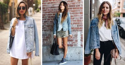 20 Ideas para sacarle provecho a la prenda más ochentera: ¡la chamarra de mezcilla!