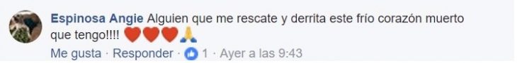 comentario facebook