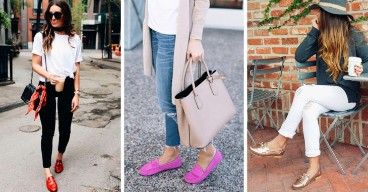 Saliente Metáfora Honestidad 22 Looks para vestir con unos mocasines y lucir fantástica