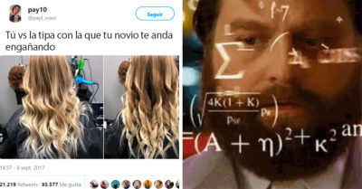 Chica hace meme con peinado de cabello; hombres frustrados no entienden el chiste