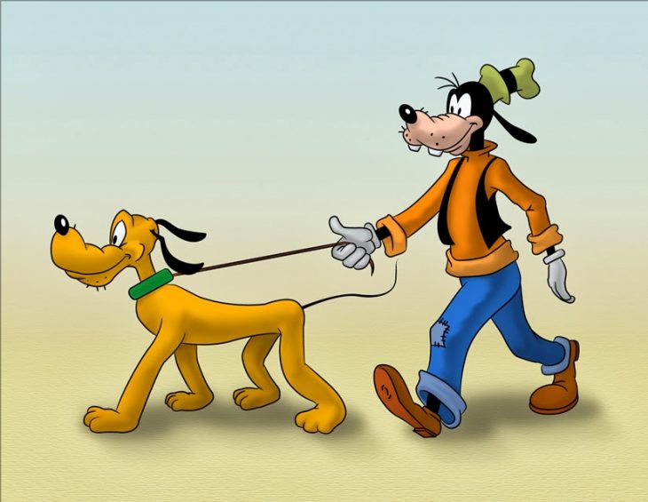 goofy y pluto