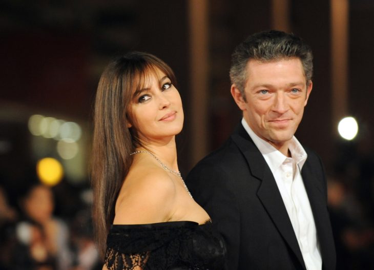 monica bellucci y su esposo