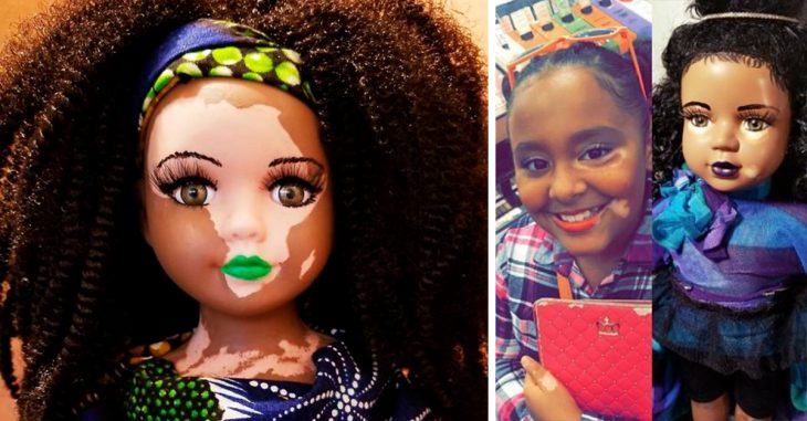 Esta artista crea muñecas con Vitiligo para niñas con esta condición